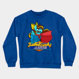 Pajama KP (Humoungous Entertainment's Pajama Sam Parody) Crewneck Sweatshirt